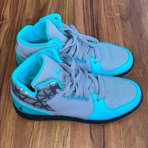 ❌SOLD ON MERCARI❌ LIMITED EDITION Teal and Grey JORDAN Sneakers